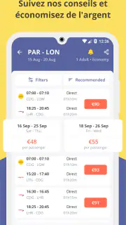 Jetcost : vols, hôtels, autos screenshot 5