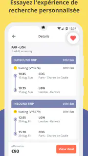 Jetcost : vols, hôtels, autos screenshot 6
