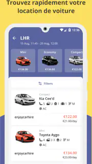 Jetcost : vols, hôtels, autos screenshot 8