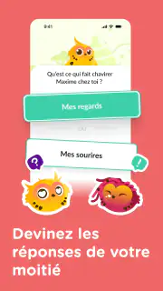 Jeu Couple & Quiz - LovBirdz screenshot 3