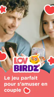 Jeu Couple & Quiz - LovBirdz screenshot 7