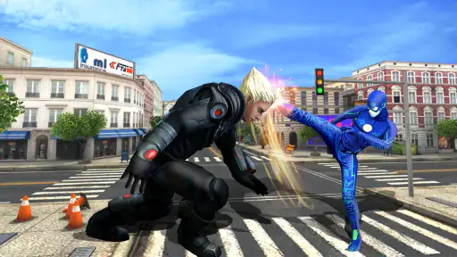 jeu de combat de super-héros screenshot