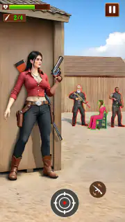 Jeu de tir et d survie western screenshot 1
