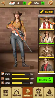 Jeu de tir et d survie western screenshot 6