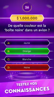 Jeu Trivia: Quiz Millionnaire screenshot 3