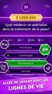 Jeu Trivia: Quiz Millionnaire screenshot 6