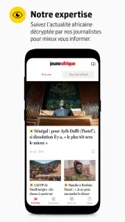 Jeune Afrique screenshot 1