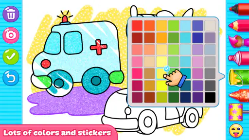 Jeux de coloriage screenshot