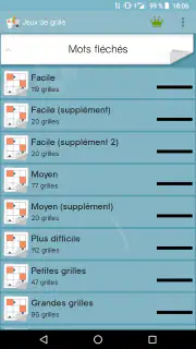 Jeux de grille (mots fléchés & screenshot 6