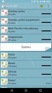 Jeux de grille (mots fléchés & screenshot 7