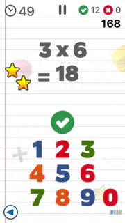 Jeux de math enfants - tables screenshot 1