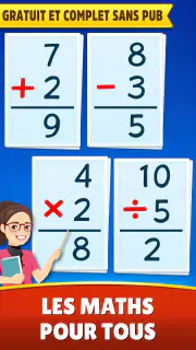 Jeux de math (français) screenshot 1