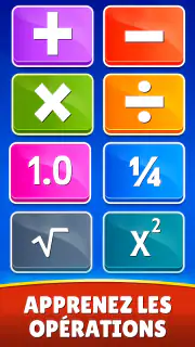 Jeux de math (français) screenshot 2
