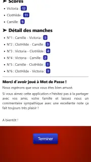 JeuxTV Mot de Passe - Pyramide screenshot 8