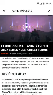 Jeuxvideo.com - PC et Consoles screenshot 8