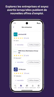 jobs.ch – Rechercher un emploi screenshot 5