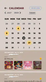 Journal Intime Avec Code screenshot 5