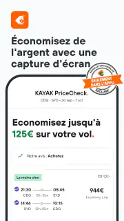 KAYAK : Vols, Hôtels, Voitures screenshot 2