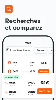 KAYAK : Vols, Hôtels, Voitures screenshot 4