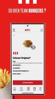 KFC France : Poulet & Burger screenshot 7