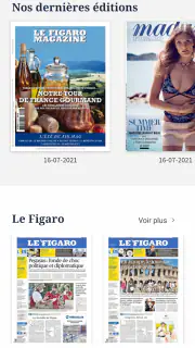 Kiosque Figaro: Journal screenshot 2