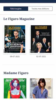 Kiosque Figaro: Journal screenshot 3