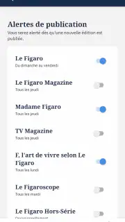 Kiosque Figaro: Journal screenshot 6