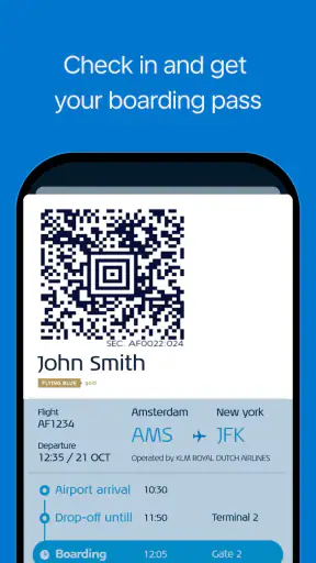 KLM - Réservez un vol screenshot