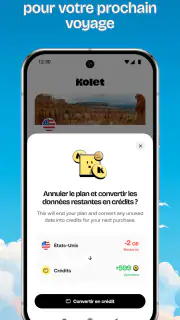 Kolet: eSIM pour les voyageurs screenshot 4