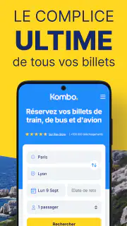 Kombo: Train SNCF, Bus & Avion screenshot 2