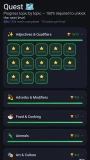 Kosakata: Learn Indonesian screenshot 2