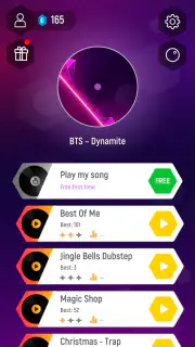 KPOP Music Hop: BTS Dancing Ti screenshot 2
