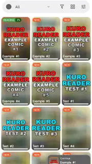 Kuro Reader+ Pro screenshot 1