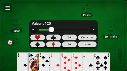 La Coinche / Belote Contrée screenshot 3