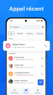 Lanceur d'appels téléphoniques screenshot 2