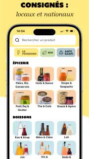 Le Fourgon, produits consignés screenshot 2