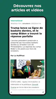 Le HuffPost : Actu Info Vidéo screenshot 3