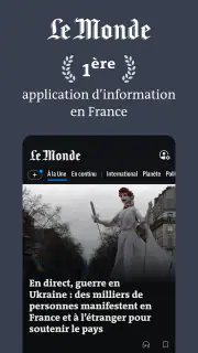 Le Monde, Actualités en direct screenshot 1