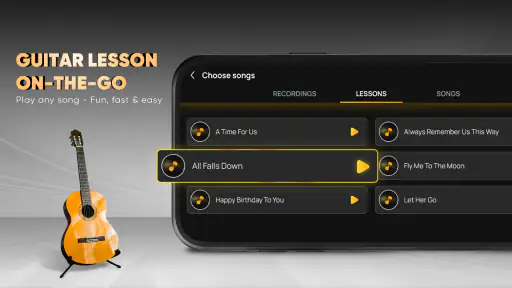 Learn Guitar - Real Tabs screenshot 3