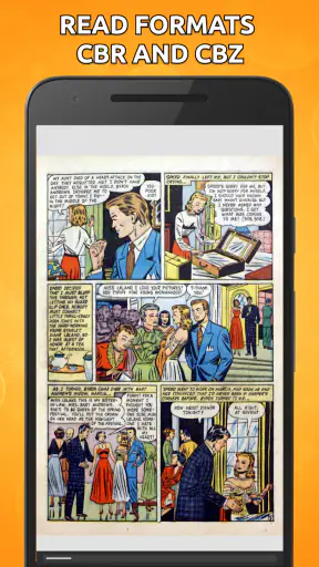 Lecteur de livre (cbz/cbr) screenshot