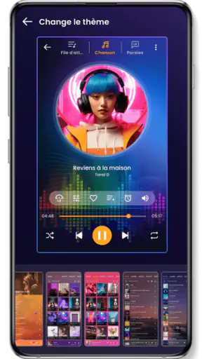 Lecteur de musique screenshot