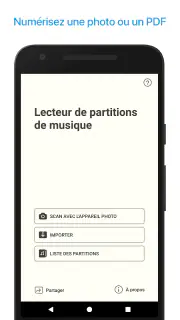 Lecteur de partitions musique screenshot 1