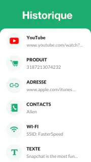 Lecteur et scanner de code QR screenshot 3