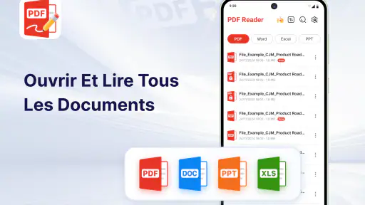 Lecteur PDF: Éditeur & Scanner screenshot 1