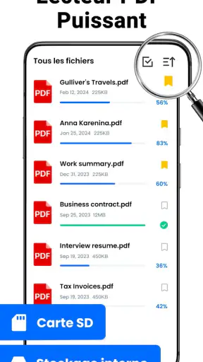 Lecteur PDF: Lire tous les PDF screenshot