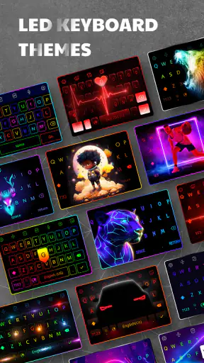 LED Keyboard - RGB Lighting screenshot