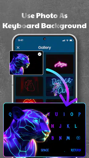 LED Keyboard - RGB Lighting screenshot