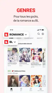 LEZHIN FR screenshot 2