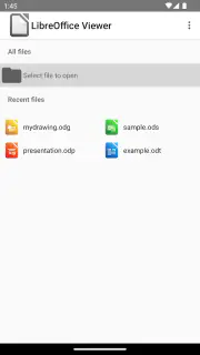 LibreOffice Viewer screenshot 1