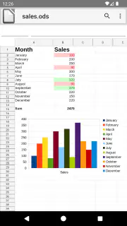 LibreOffice Viewer screenshot 3